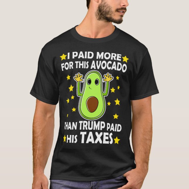 Camiseta Pagé Más Impuestos Que El Diseño De Trump Cute Agu (Anverso)