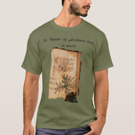 Camiseta Página alterada del manuscrito Voynich Anfibio