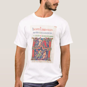 Camiseta Página de la biblia de Winchester, c.1150-80