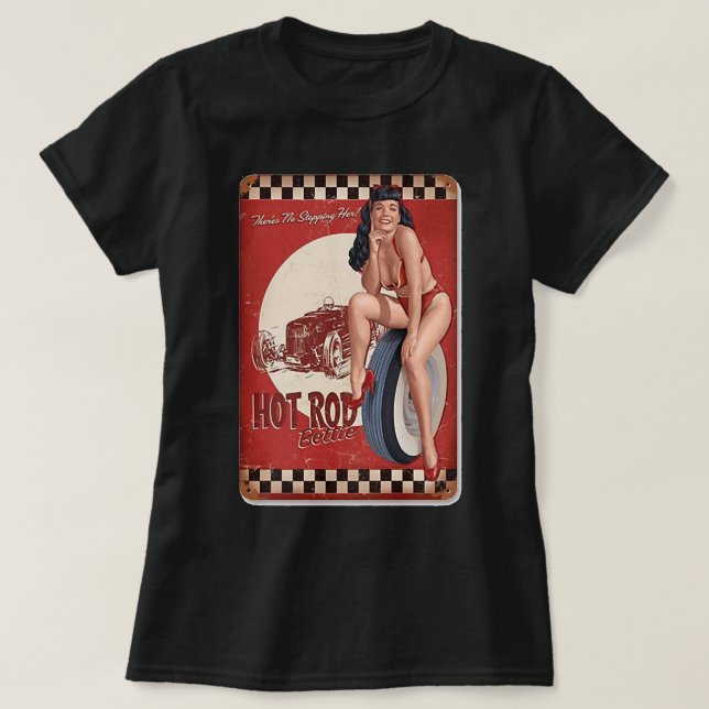 Camiseta Página De Regalos Para Mujeres Bettie Para La Cuta (Diseño del anverso)