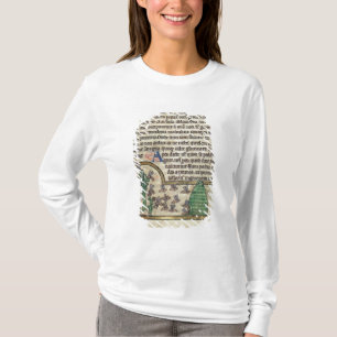 Camiseta Página de Roy del texto con el ilustracion de