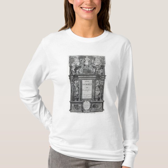 Camiseta Página de título 'a los trabajos de Benjamin (Anverso)
