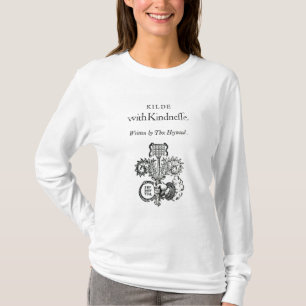 Camiseta Página de título 'a una mujer matada con las