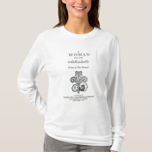 Camiseta Página de título 'a una mujer matada con las