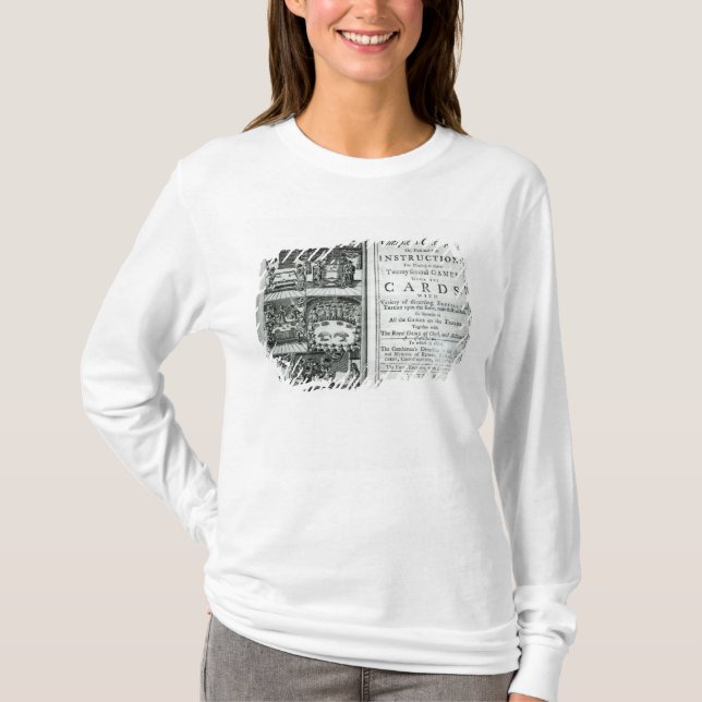 Camiseta Página de título de la quinta edición (Anverso)