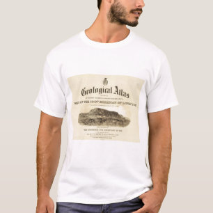 Camiseta Página de título geológica del atlas