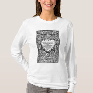 Camiseta Página de título para la traducción inglesa