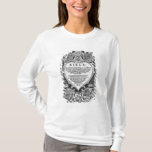 Camiseta Página de título para la traducción inglesa