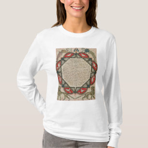 Camiseta Página de una biblia hebrea que representa