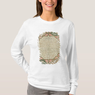 Camiseta Página de una biblia hebrea que representa