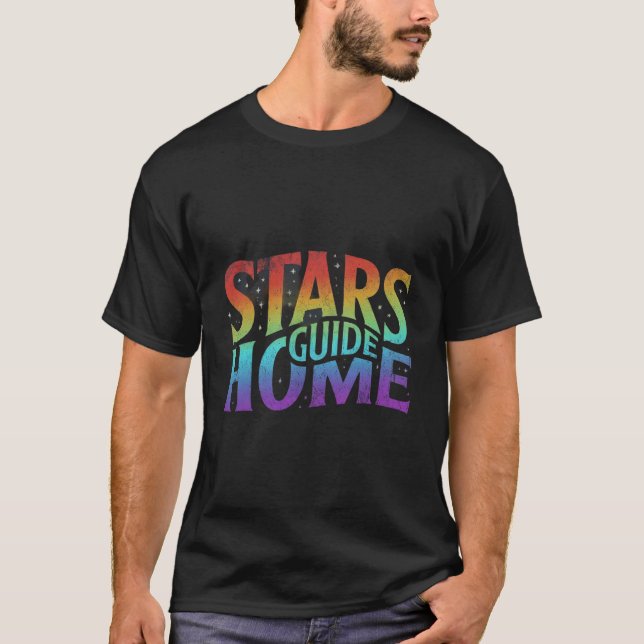 Camiseta Página inicial de la guía de estrellas (Anverso)