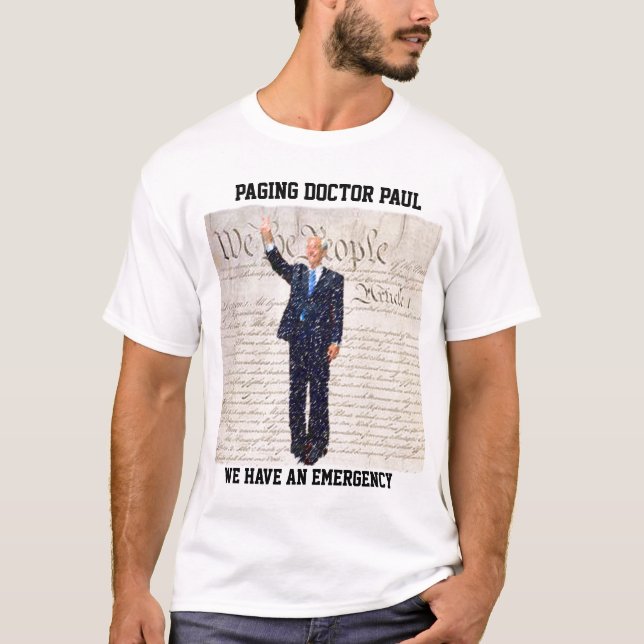 Camiseta Paginar al doctor Paul (Anverso)