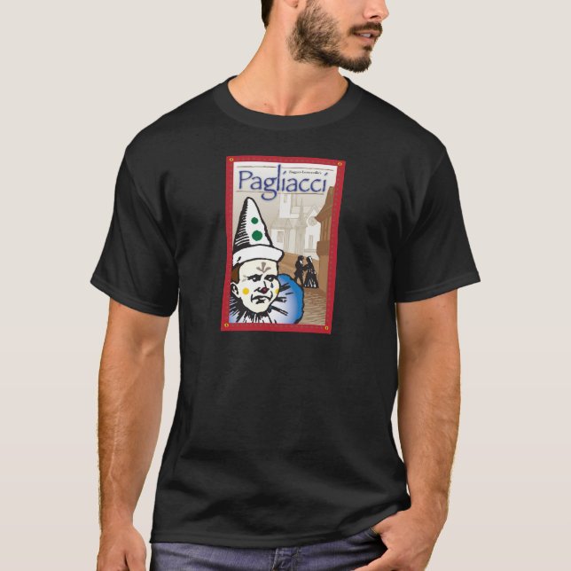Camiseta Pagliacci, ópera (Anverso)