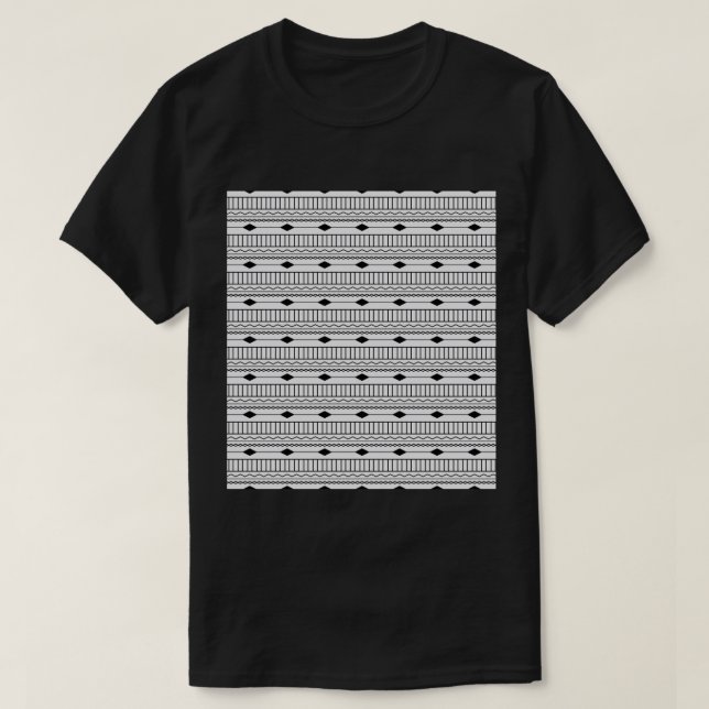 Camiseta Pagne Africain Contemporain Motif Traditionnel Eth (Diseño del anverso)