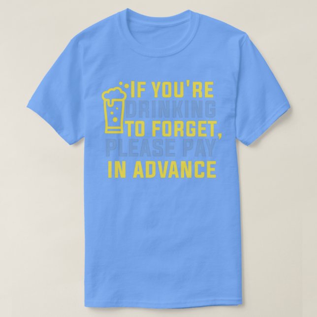 Camiseta pago de barman (Diseño del anverso)