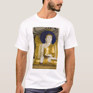 Camiseta Pagoda de Shwedagon (Paya), gran sitio del templo 