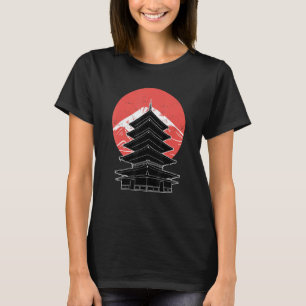 Camiseta Pagoda japonesa