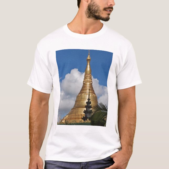 Camiseta Pagoda Shwedagon, Rangún, Myanmar (Anverso)
