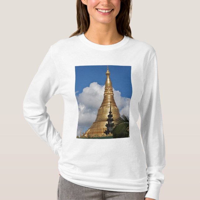 Camiseta Pagoda Shwedagon, Yangon, Myanmar (Anverso)
