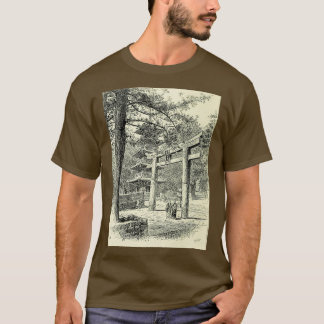 Camiseta Pagoda y entrada al gran templo Nikko frontisp