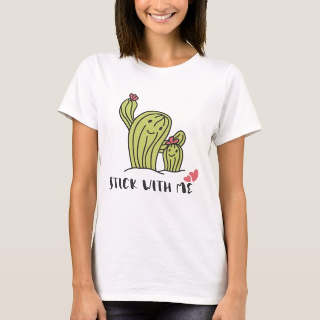 Camiseta Páguese Con Mi Amor Cactus (Anverso)