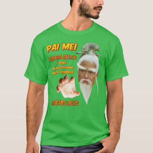 Camiseta Pai Mei White Lotus Kung Fu TShirt