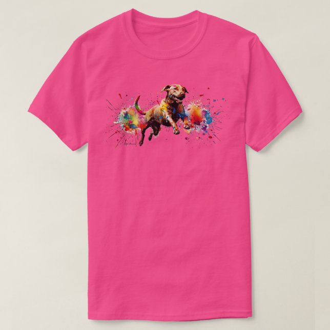 Camiseta Paint Ball Dog (Diseño del anverso)