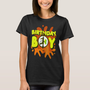 Camiseta Paint Birthday Boy Sport Team Paintball