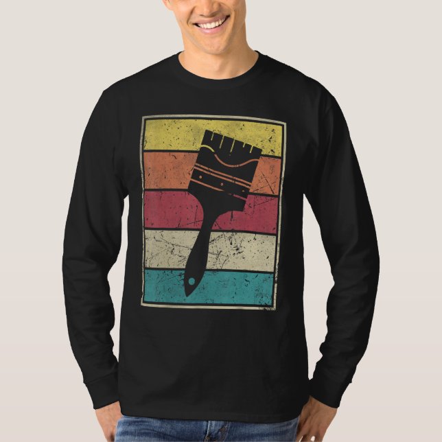 Camiseta Paint Brush Painter (Anverso)