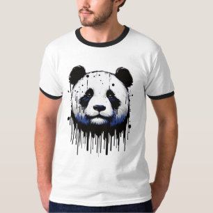 Camiseta Paint Drip Panda