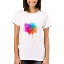 Paint Splash T-Shirt - Audaz Expresión Artística