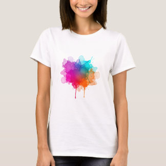 Camiseta Paint Splash T-Shirt - Audaz Expresión Artística