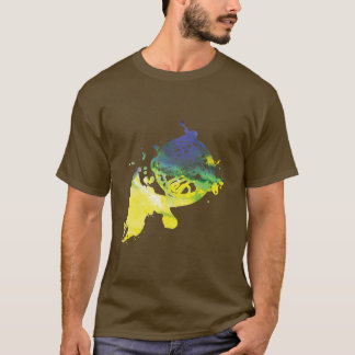Camiseta Paint Splat Horn