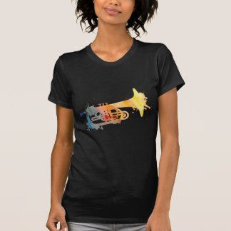 Camiseta Paint Splat Mellophone