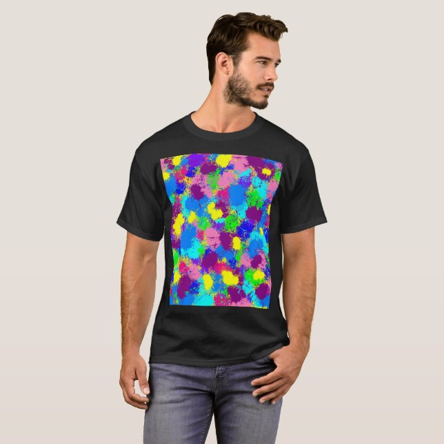Camiseta Paint Splatter (Anverso completo)
