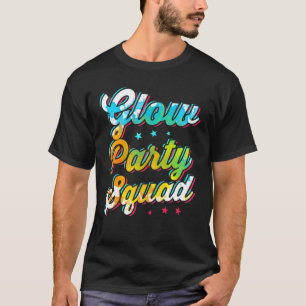 Camiseta Paint Splatter Ochenta 80 Retro Costume Glow Par