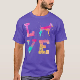Camiseta Paint Toy De Watercolor Para El Bolsillo De Perro