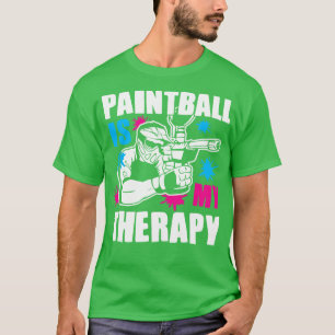 Camiseta Paintball es mi terapia.