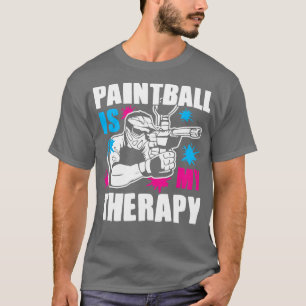 Camiseta Paintball es mi terapia.