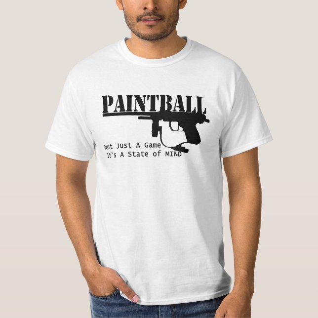 Camiseta Paintball Estado mental (Anverso)
