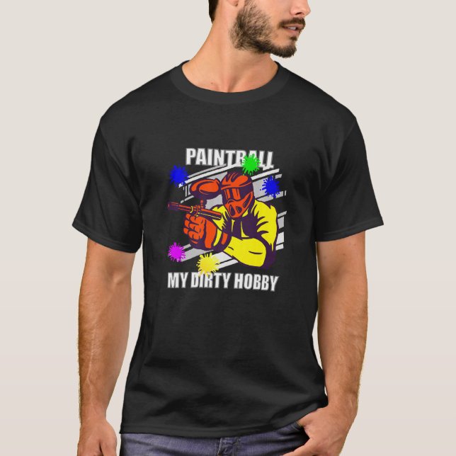 Camiseta Paintball My Dirty Hobby (Anverso)