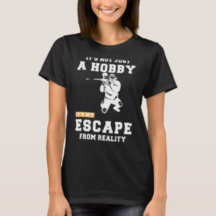 Camiseta Paintball No Es Sólo Un Hobby Es Mi Escapada De