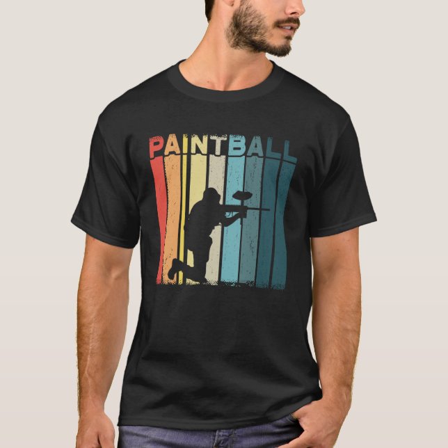 Camiseta Paintball Paintballer Paintballing Women Men (Anverso)