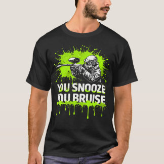 Camiseta Paintball Scenario Snooze Bruise Woodsball
