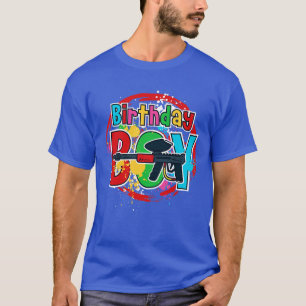 Camiseta Paintball Shooting Birthday Boy