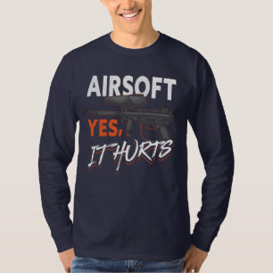 Camiseta Paintball Si duele al Fiesta al aire libre