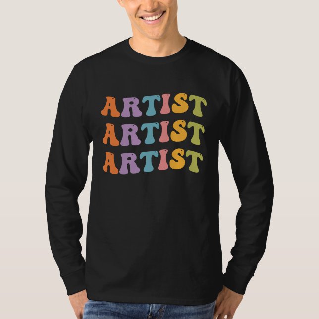 Camiseta Painter Artis  Artwork Graphic  Designer (Anverso)