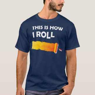 Camiseta Painter así como rollo