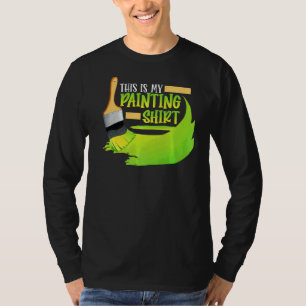 Camiseta Painter, este es mi pintura ama a los artistas