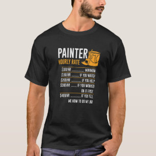Camiseta Painter Hourrate Cargos Extra Cargos Artesanías